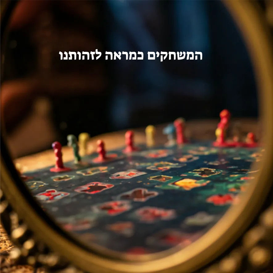 המשחק כמראה: מה המשחקים שאנחנו בוחרים מספרים עלינו